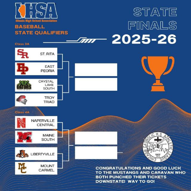 Mustangs and Caravan punch tickets to STATE!